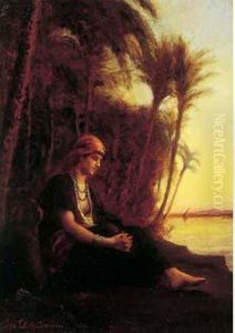 " Reverie Au Bord Du Nil ". by Emmanuel De Dieudonne