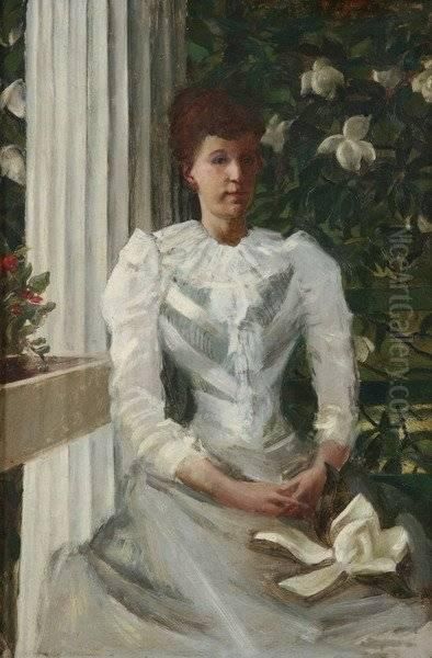 Portrait Of A Lady In White - view 1