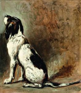 De Trouwe Hond by Alfred De Dreux