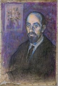 Retrato De Juan Ramon Jimenez by Juan de Echevarria y Zuricaldav