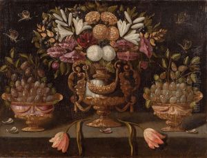 Natura Morta Con Grande Vaso Di Fiori by Juan Bautista de Espinosa