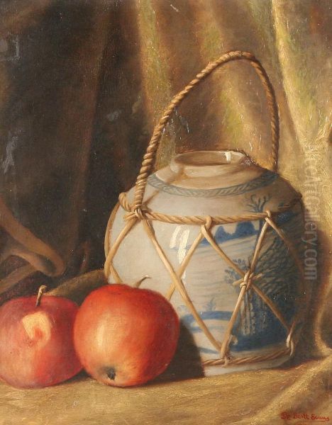 Still Life Of Basket With Fruit - view 1