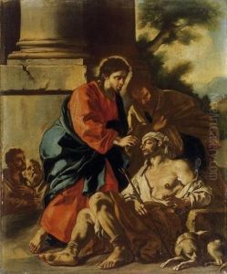 Christ Cures The Blind