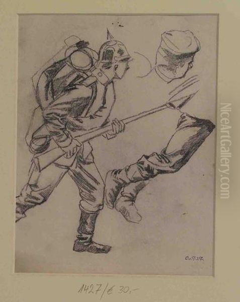 Sturmender Soldat - view 1