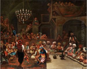 Orientalisches Interieur by Antoine de Favray