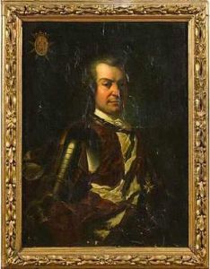 Portrait Presume D'un Chevalier De L'ordre De Malte En Armure by Antoine de Favray