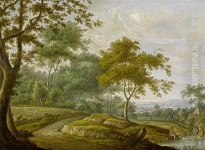 Idyllic Landscape by Franz Ferg