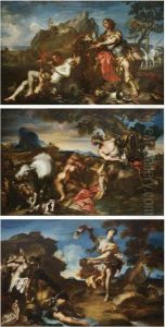 Perseo E Andromeda by Gregorio de Ferrari