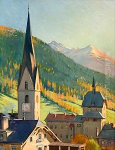 Paisaje Montanoso by Antoni De Ferrater