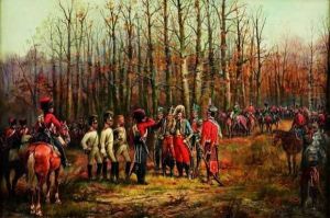 Le General Lasalle Et Son Etat-major Le General Lasalle Et Son Etat-major