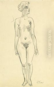 Weiblicher Akt by Ernesto De Fiori