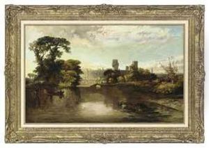 Warwick Castle by James Vivien de Fleury