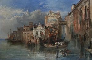 A Venetian Backwater by James Vivien de Fleury