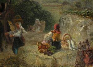 Stellte Zwischen 1868 Und 1874 In Der Royal Academy In London Aus, Bis 1867 Auch Im British Institute