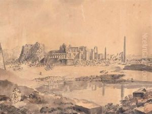 Vue Du Temple De Karnak A Louxor