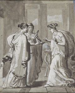 Le Choix Funeste by Henri Joseph De Forestier