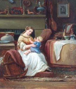 Mother And Child by William De Friston
