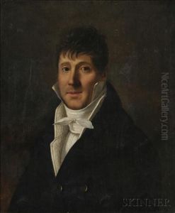 Portrait Of A Gentleman In Early 19th Century Attire