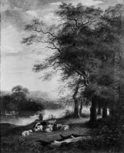 Signiert Unten Mitte: G. De Galard. by Gustave De Galard