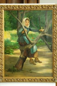 Pastorella Nel Bosco by Anatole Henry P. Th. De Gaudemaris