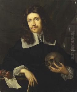 A Vanitas Portrait Of A Gentleman