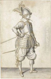 Trayle Your Pike by Andries Jacobsz. Stock