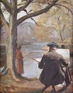 Waggon Pond, Grayshott by Graham De Glen