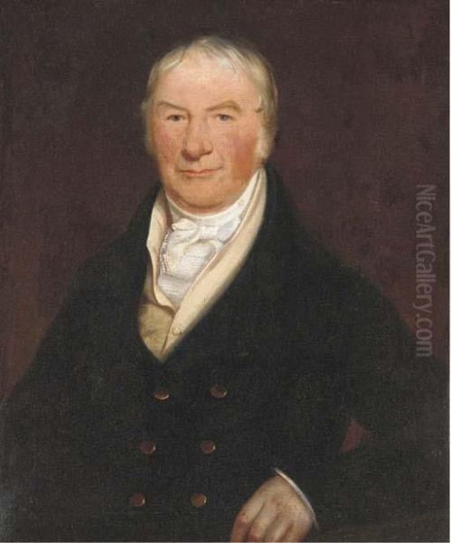 Portrait Of An Officer, Half-length, In Dress-uniform - view 1