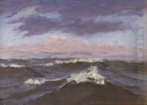 Abendschein Auf See by William De Goumois