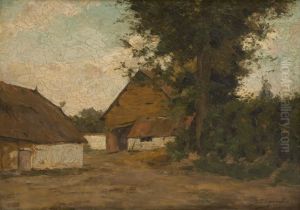 Arriere De Ferme by Jean-Baptiste De Greef