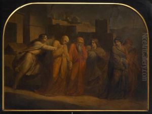 Scene Biblique by Charles de Groux