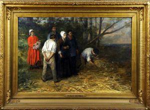 Les Paysans by Charles de Groux