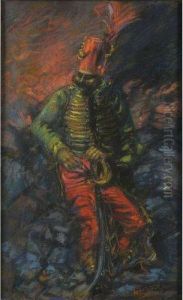 Le Hussard by Henri De Groux