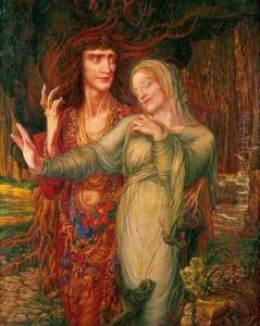 Adam Et Eve Chasses Du Paradis by Henri De Groux