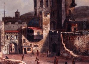 Schiffe An Hafengebauden Einer
Sudlichen Stadt by Jacob De Gruyter