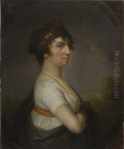 Ritratto Di Gentildonna by Giovanni Battista De Gubernatis