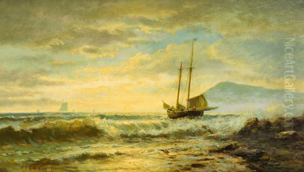 Fishing Boats At Sunset - view 1