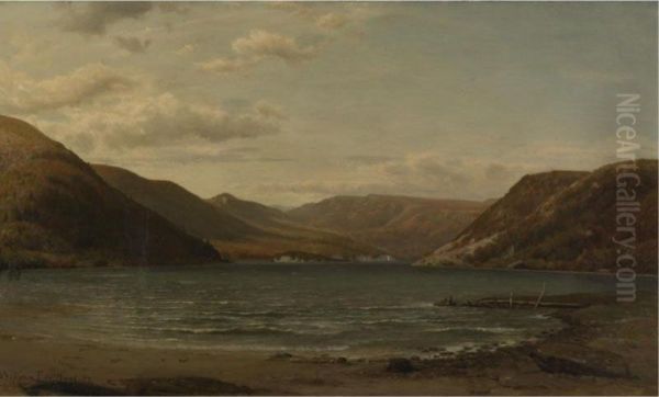 A Lake In The Mountains - view 1