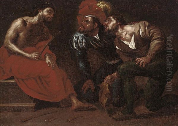 The Mocking Of Christ - view 1