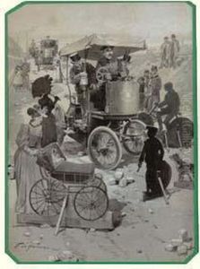 Piste D'apprentissage Pour Les Conducteurs D'automobiles De La Compagnie Des Petites-voitures, Circa 1898 by Frederic de Haenen