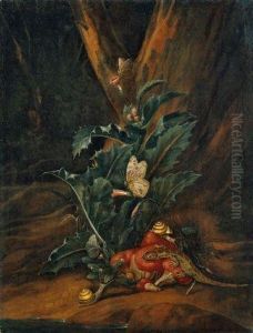 Stilleben by Carl Wilhelm de Hamilton