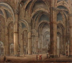 Visita Alla Certosa Di Pavia by Maximilien De Hase