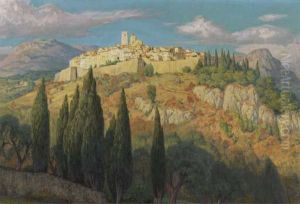 A Village In A Mediterranean Landscape