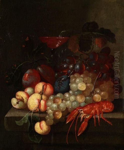 Fruchtestilleben Mit Krebs - view 1