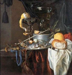 Bodegon De Mesa by Jan Jansz de Heem