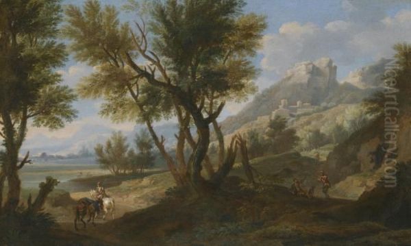 An Italianate Landscape - view 1