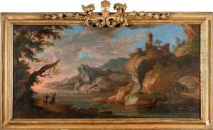 Veduta Di Fantasia Della Costa Laziale