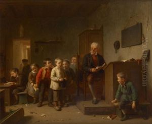 Les Ecoliers Facetieux by Theodore Bernhard De Heuvel