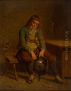 Le Joueur Depite by Theodore Bernhard De Heuvel