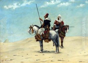 Pair Of Arabian Views Pair Of Arabian Views